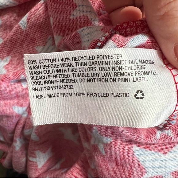 Girls Patriotic Dress Cross Back Old Navy - Picture 5 of 5